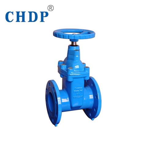 Non rising stem elastic seated gate valve